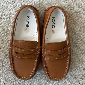 Kone leather driving moccasins size 11